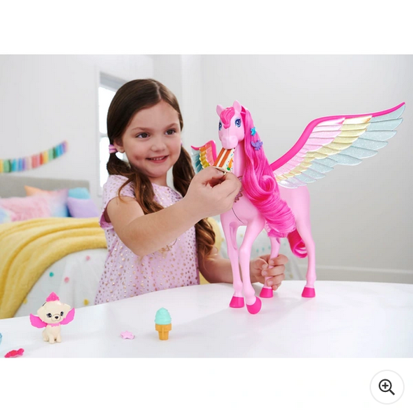 Barbie A Touch Of Magic Pegasus Figure