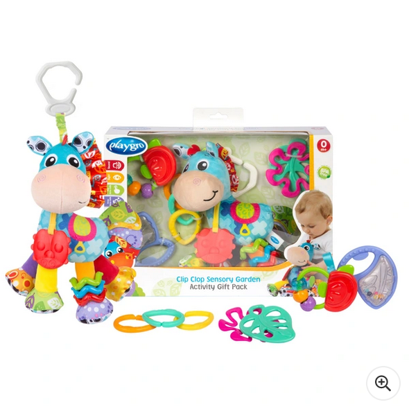 Playgro Clip Clop Sensory Garden Newborn Gift Set