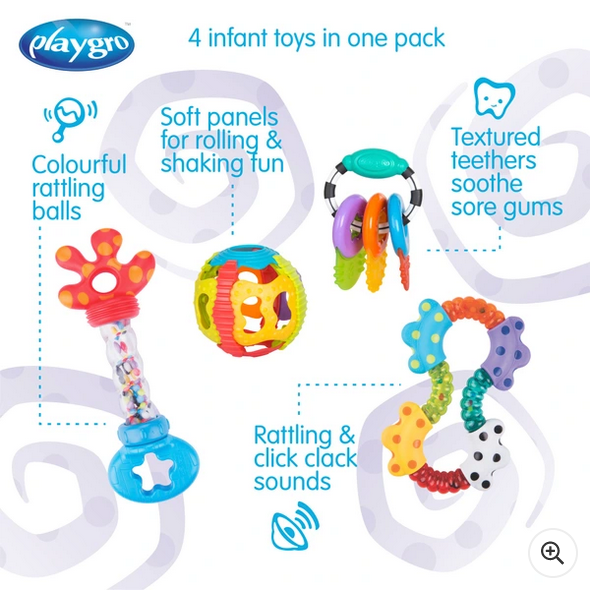 Playgro Twist and Chew Activity Pack