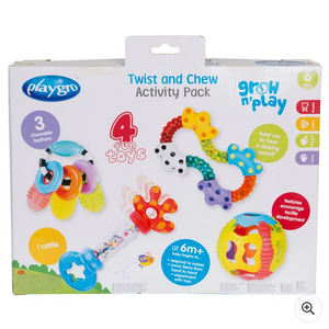 Playgro Twist and Chew Activity Pack
