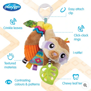 Playgro Salo Sloth Sensory Toy