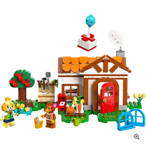 Animal Crossing LEGO 77049 Isabelle's House Visit Set