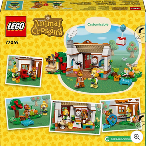Animal Crossing LEGO 77049 Isabelle's House Visit Set