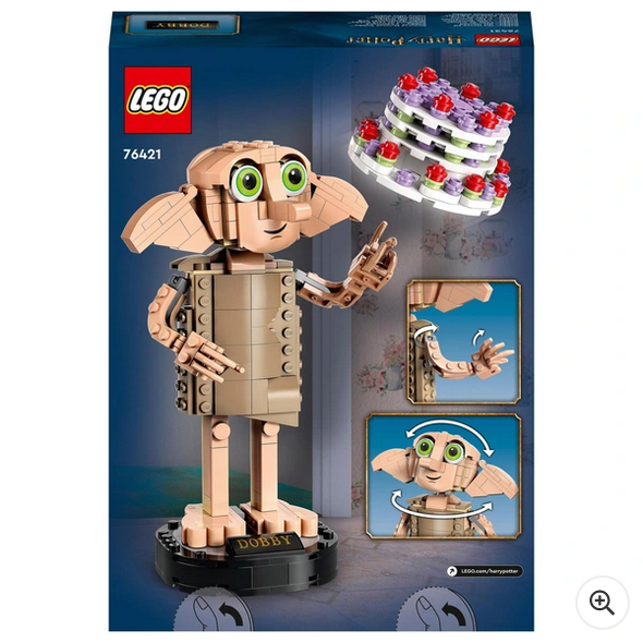 LEGO 76421 Harry Potter Dobby the House-Elf Set Movable Iconic Figure