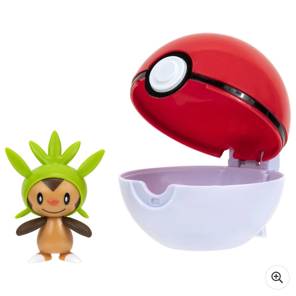 Pokémon Clip ‘N’ Go Chespin and Poke Ball