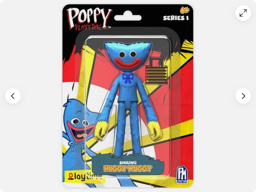Poppy Playtime Smiling Huggy Wuggy Action Figure