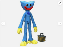 Load image into Gallery viewer, Poppy Playtime Smiling Huggy Wuggy Action Figure