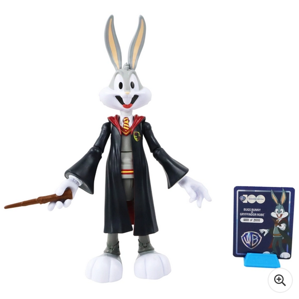 Warner Brothers 100 18cm Bugs Bunny in Gryffindor Robe Action Figure