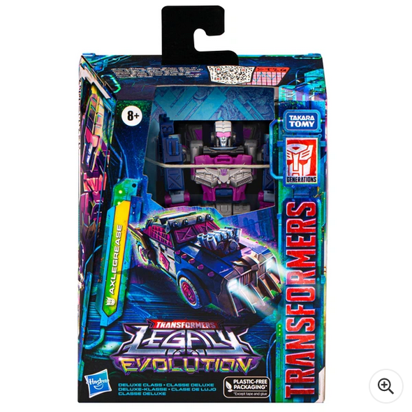 Transformers Legacy Evolution Axlegrease Action Figure