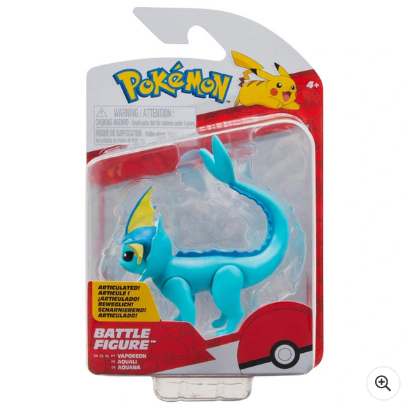 Pokémon Vaporeon 8cm Battle Figure