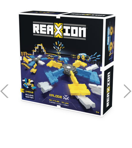 Xplode Reaxion Domino Run Construction Kit  123 Pieces By Goliath