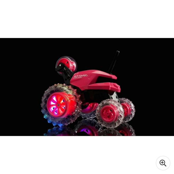 Remote Control Tumbling Stunt Car Pink