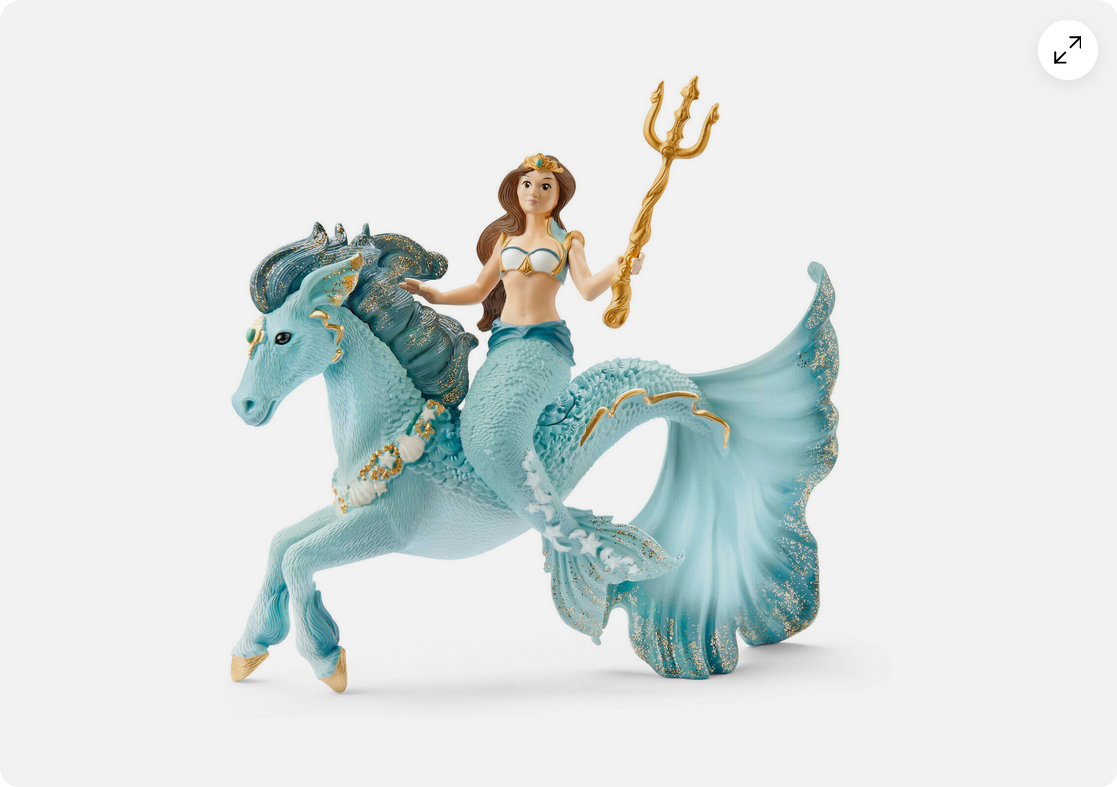 Schleich BAYALA 70594 Mermaid Eyela on Underwater Unicorn