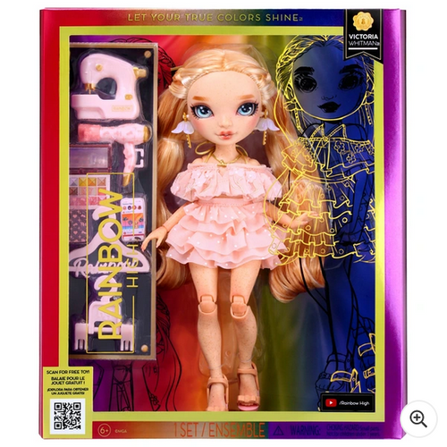 Rainbow High Fashion Doll Series 5 - Victoria Whitman (Light Pink)