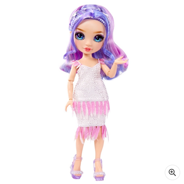 Rainbow High Fantastic Violet Willow Purple Doll Fashion Playset