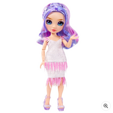 Load image into Gallery viewer, Rainbow High Fantastic Violet Willow Purple Doll Fashion Playset
