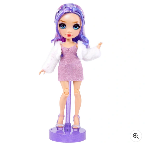 Rainbow High Fantastic Violet Willow Purple Doll Fashion Playset