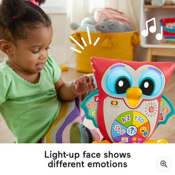 Fisher-Price Linkimals Light-Up & Learn Owl