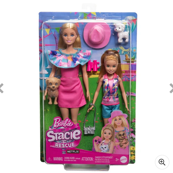 Barbie and Stacie to the Rescue Dolls Pack