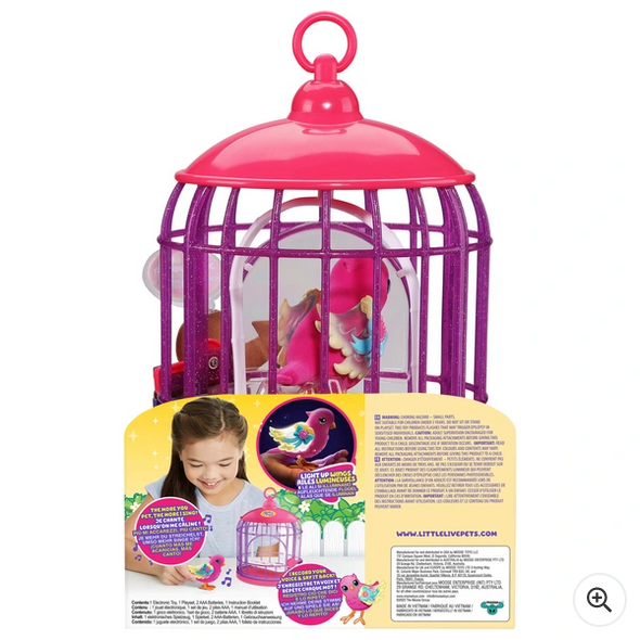 Little Live Pets - Lil' Bird & Bird Cage: Tiara Twinkles