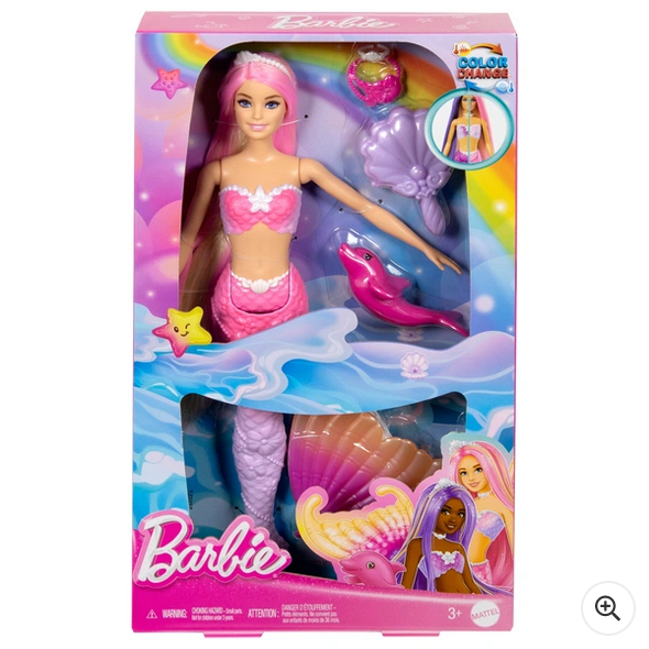 Barbie Colour Change Mermaid Doll