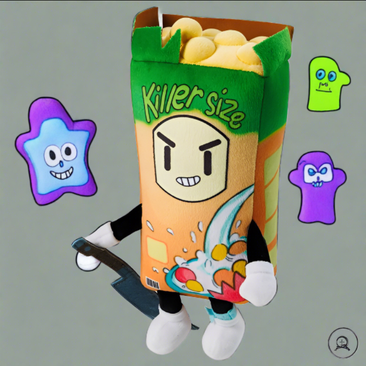 Stumble Guys 20cm Cereal Killer Buddy Soft Plush