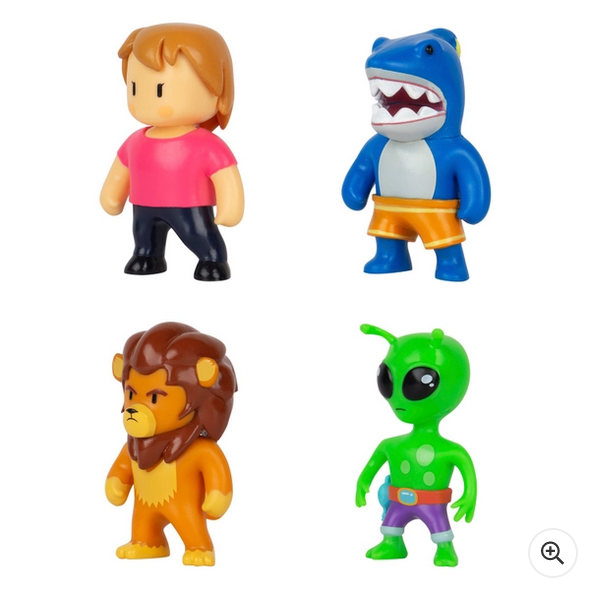 Stumble Guys 5cm Collectible Figures 5 Pack Assorted Styles