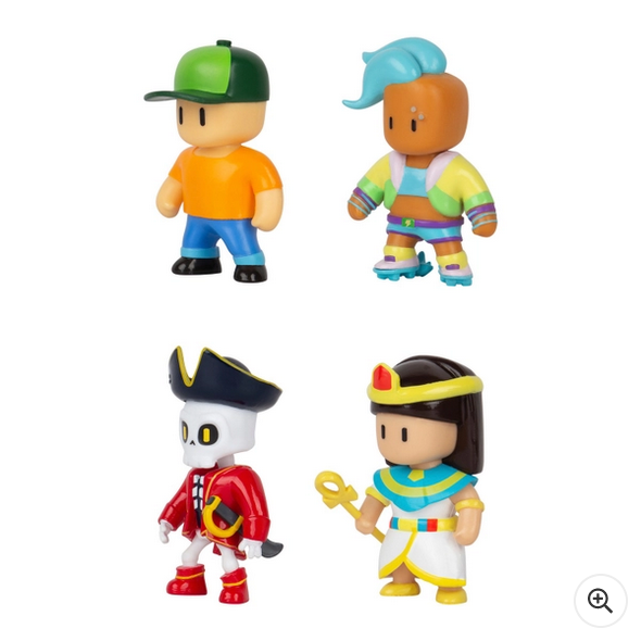 Stumble Guys 5cm Collectible Figures 5 Pack Assorted Styles