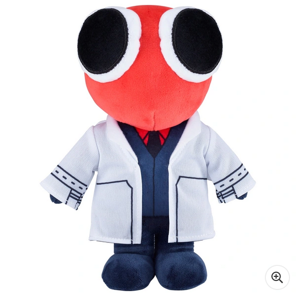 Rainbow Friends 20cm Plush - Scientist (Red)