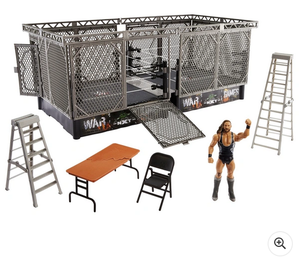 WWE Survivor Series TakeOver War Games Playset with Butch Action Figure