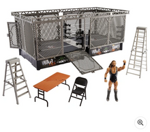 Load image into Gallery viewer, WWE Survivor Series TakeOver War Games Playset with Butch Action Figure