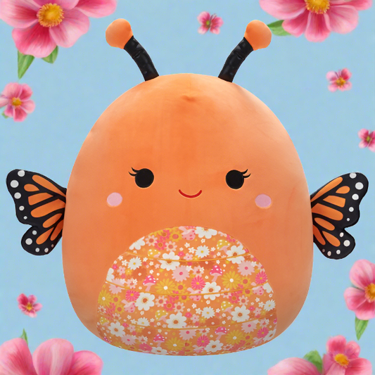 40cm Mony the Orange Butterfly Soft Toy