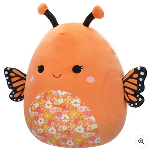 Squishmallows 40cm Mony the Orange Butterfly Soft Toy