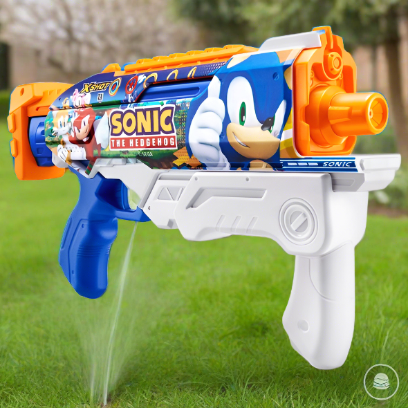 XSHOT Water Fast-Fill Skins Sonic  Hyperload Water Blaster by zuru