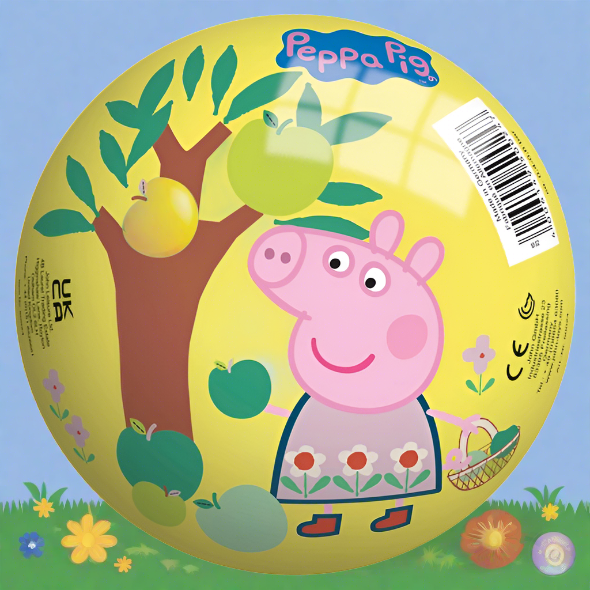 Childs Peppa Pig Play FootBall 13cm