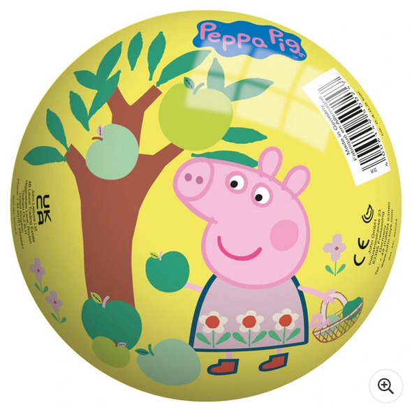 Childs Peppa Pig Play FootBall 13cm