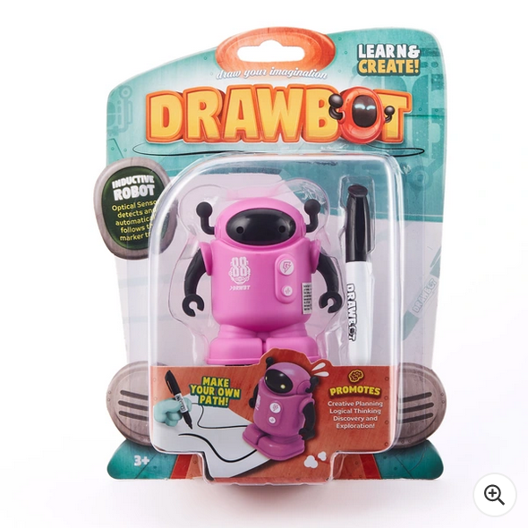 Learn and Create Drawbot Toy Assorted styles 1 Supplied