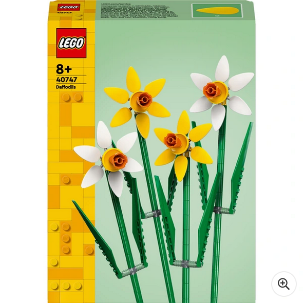 LEGO Botanicals 40747 Daffodils Artificial Flowers Set