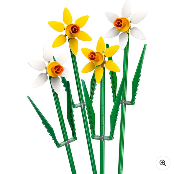 LEGO Botanicals 40747 Daffodils Artificial Flowers Set