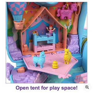 Polly Pocket Llama Party Playset