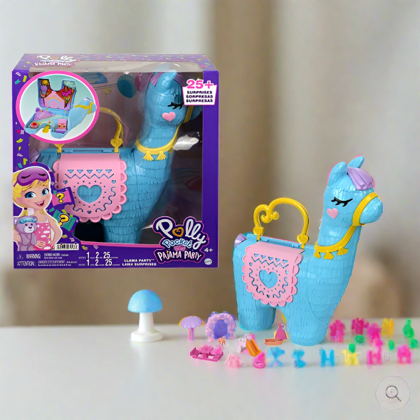 Polly Pocket Llama Party Playset