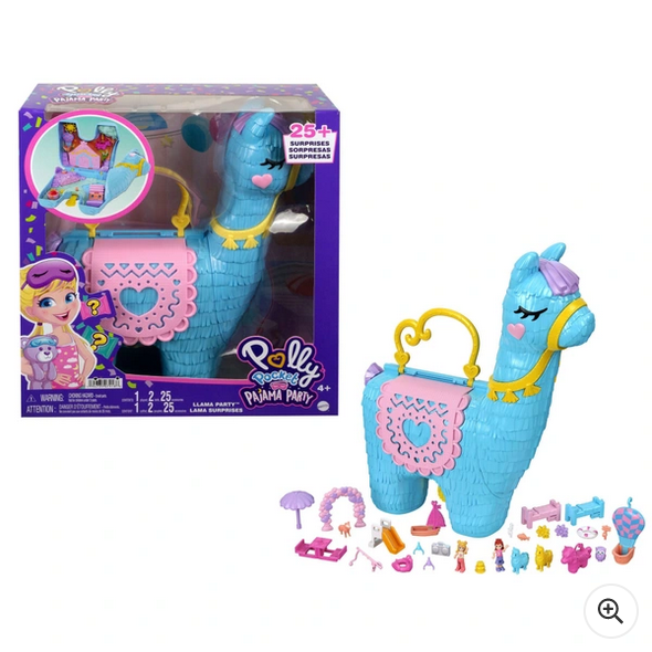 Polly Pocket Llama Party Playset