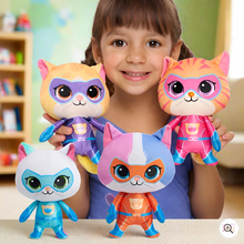 Load image into Gallery viewer, Disney Junior SuperKitties Small Plush Assorted Styles 1 supplied