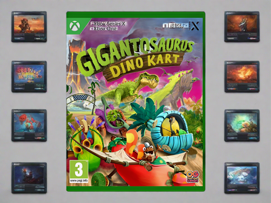 Gigantosaurus: Dino Kart Video Game (Xbox One/Series X) Video Game