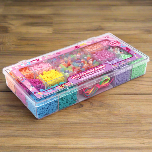 The Ultimate Bead Studio DIY Friendship Bracelet Set with 5000 Pieces