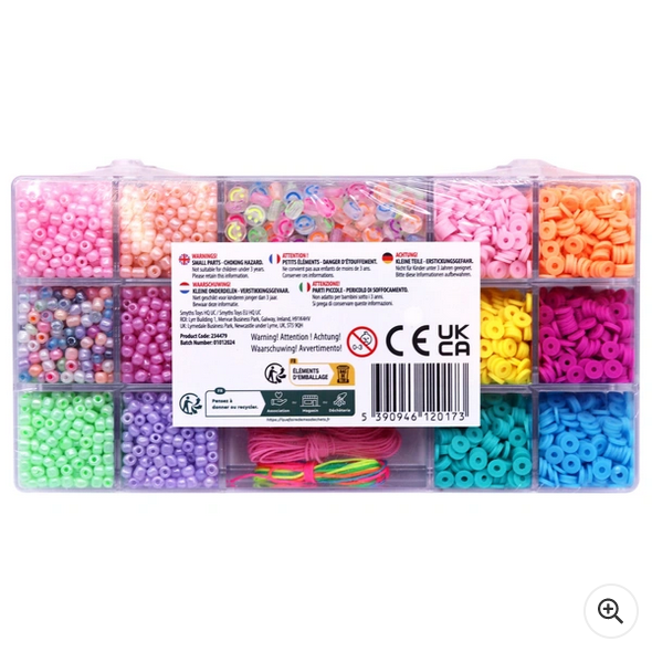 The Ultimate Bead Studio DIY Friendship Bracelet Set with 5000 Pieces