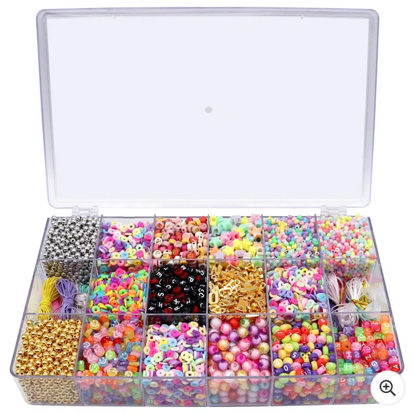 The Ultimate Bead Studio DIY Friendship Bracelet Set with 10000 Pieces