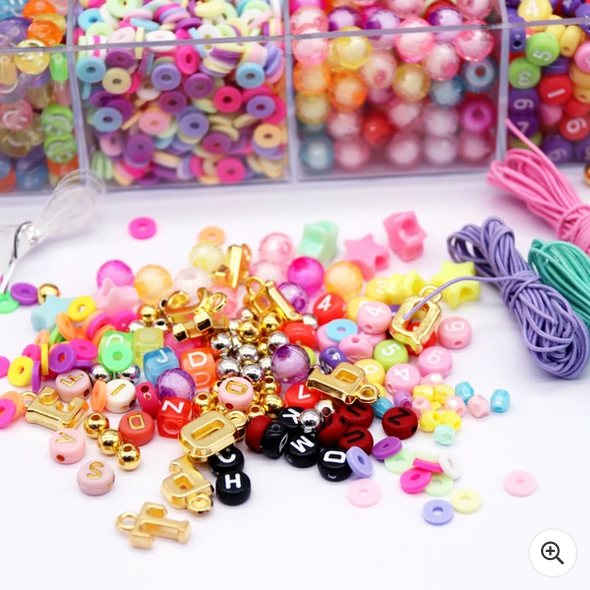 The Ultimate Bead Studio DIY Friendship Bracelet Set with 10000 Pieces