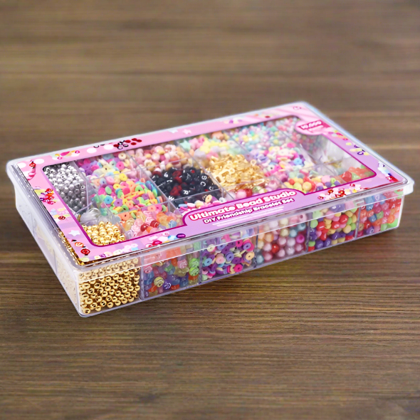 The Ultimate Bead Studio DIY Friendship Bracelet Set with 10000 Pieces