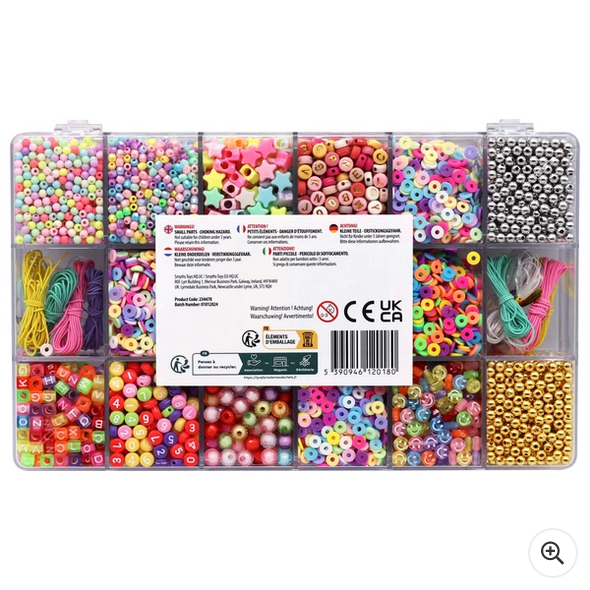 The Ultimate Bead Studio DIY Friendship Bracelet Set with 10000 Pieces